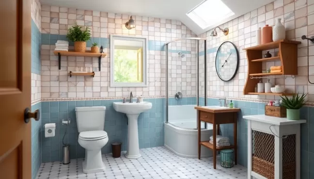 jak wyremontować łazienkę tanim kosztem